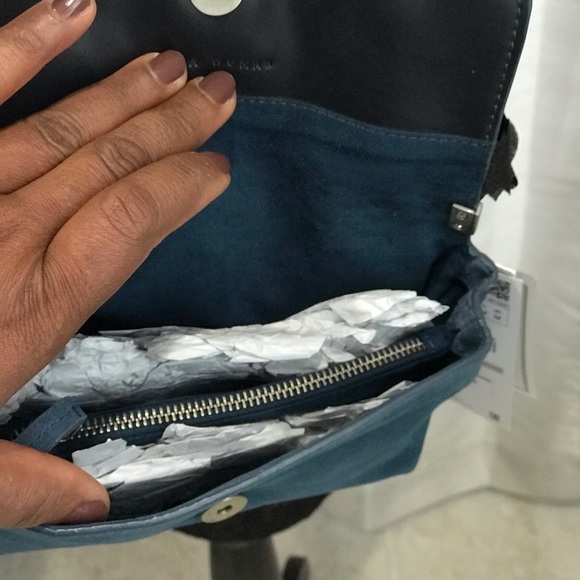 Zara genuine leather crossbody handbag - Picture 5 of 8